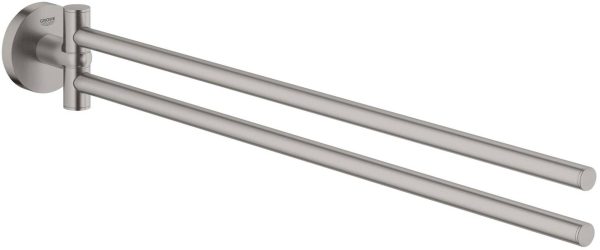 Grohe Essentials Handdoekhouder 5,4x44,9x6,1 cm Supersteel